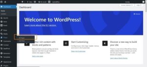 Wordpress pages